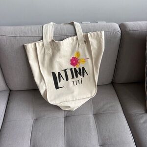 Cream Tote Bag Hispanic Heritage Month